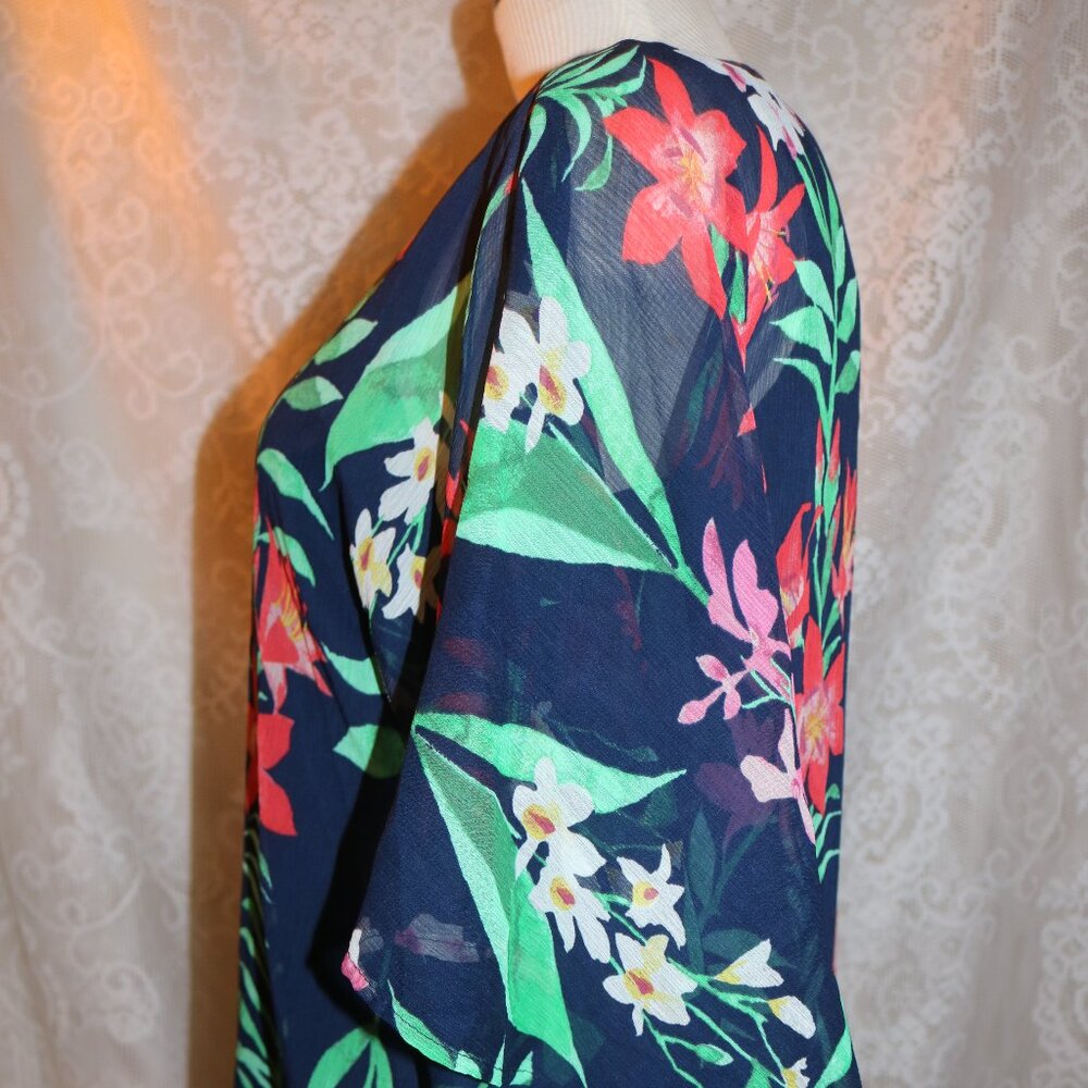 Ruby Rd petite small 2 tops layered look pretty - Picture 5 of 11